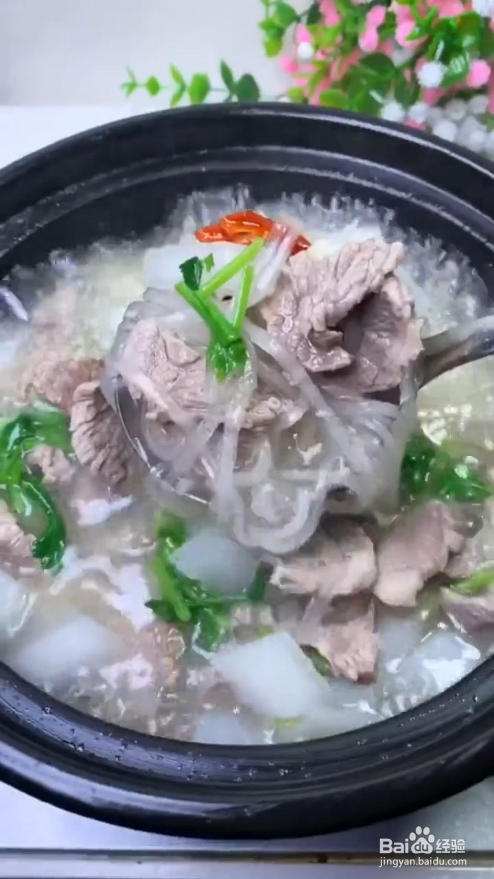 如何制作羊肉萝卜汤
