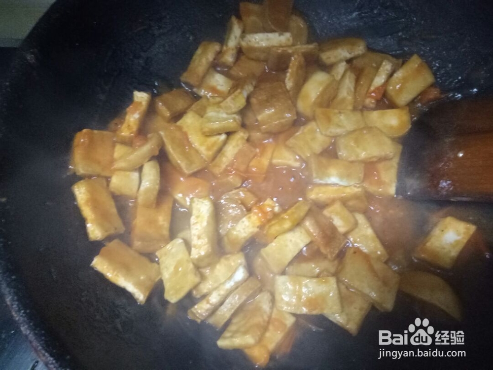 美味可口的糖醋豆腐