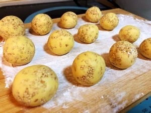 红薯糯米团怎么做