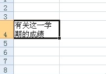 如何在excel中实现自动换行