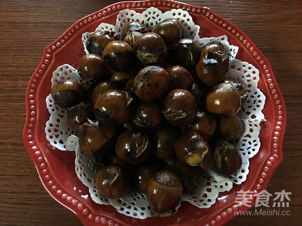 砂锅烤板栗的做法