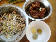 端午粽飘香——蛋黄香菇肉粽