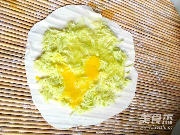 西胡芦鸡蛋菜饼