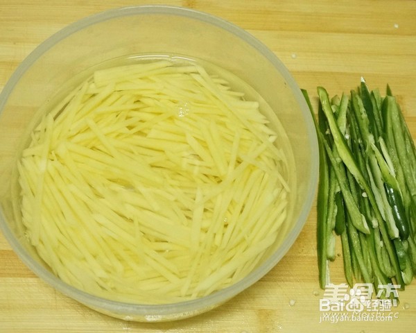教你做酸辣土豆丝