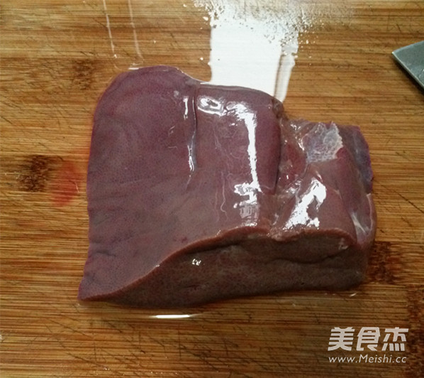 辣椒炒猪肝的做法