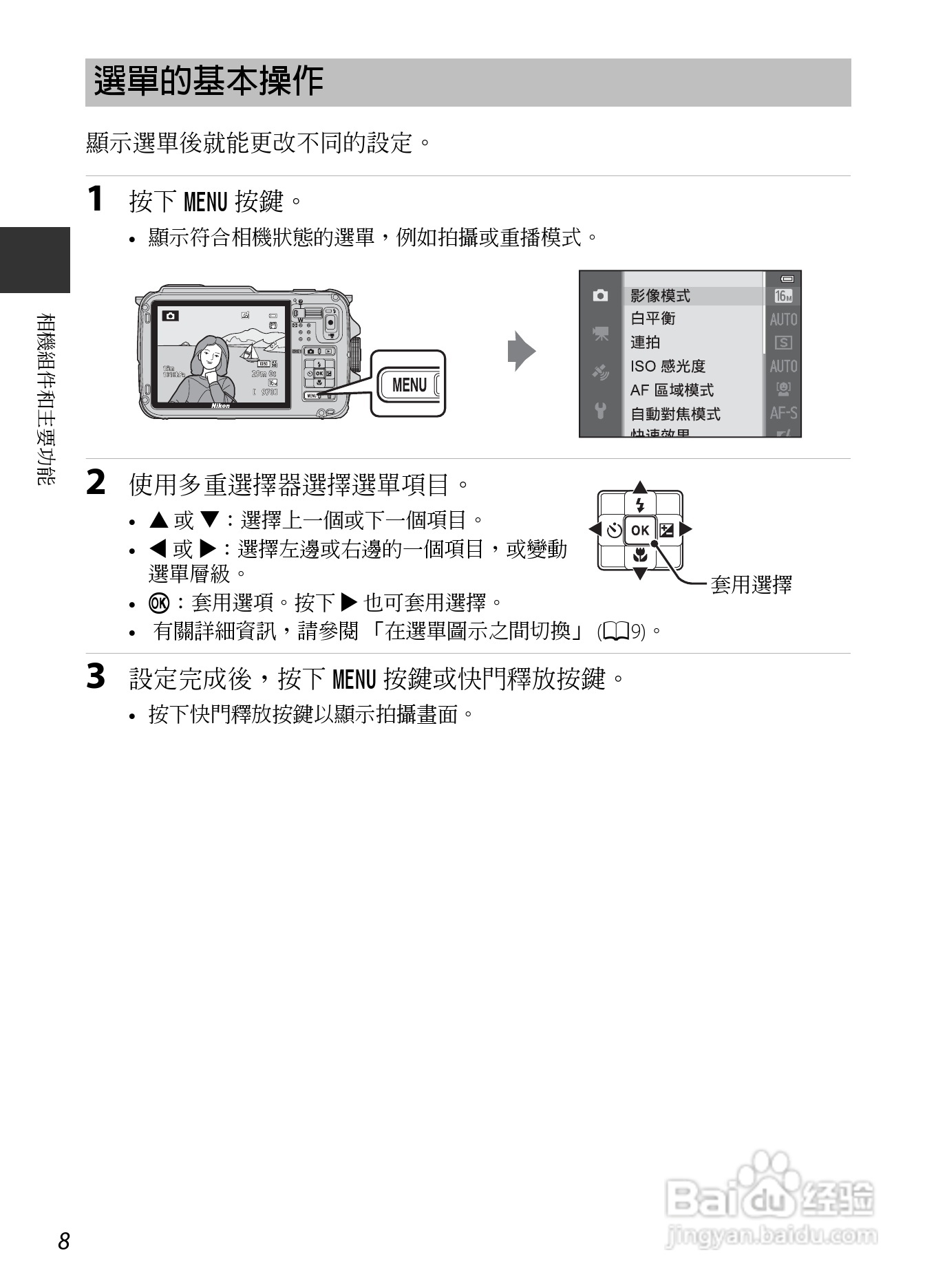 尼康COOLPIX AW110数码相机说明书:[4]