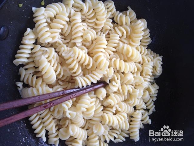 奶奶教你做培根意大利螺丝面