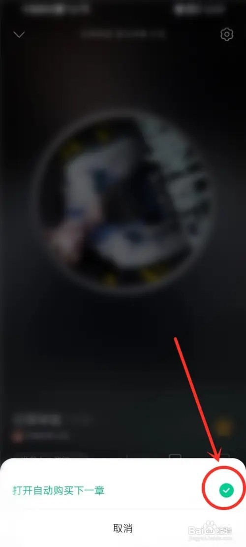 爱奇艺小说app听书自动购买怎么取消?