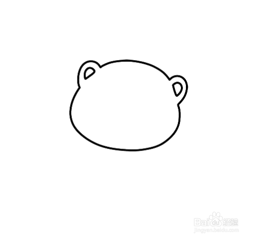 如何画开心的卡通老鼠的简笔画
