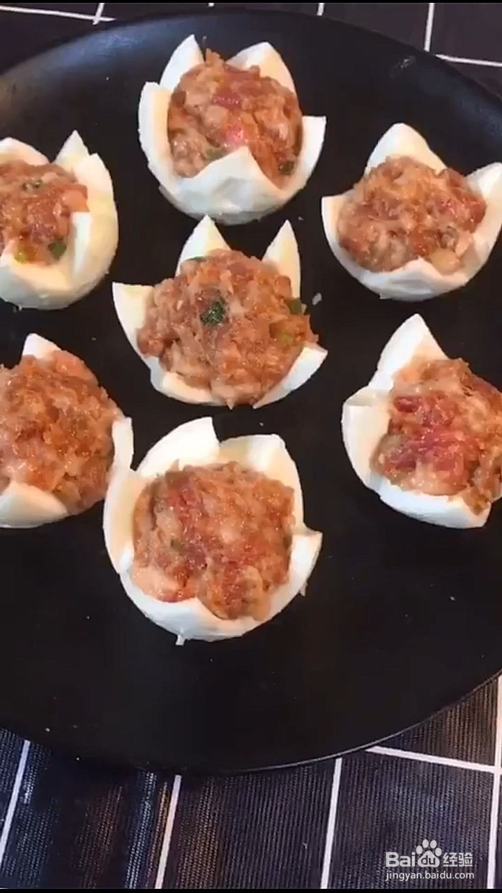 鸡蛋和肉馅怎么做？