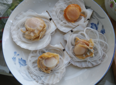 买现成的蒜蓉粉丝扇贝的做法
