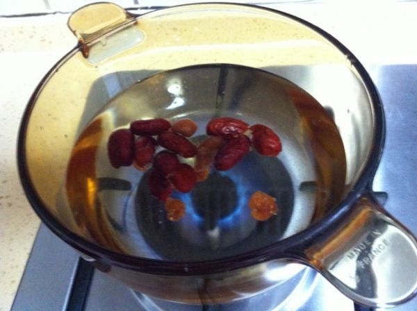 紫薯红薯桂圆汤