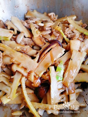 肉炒双冬的美味做法