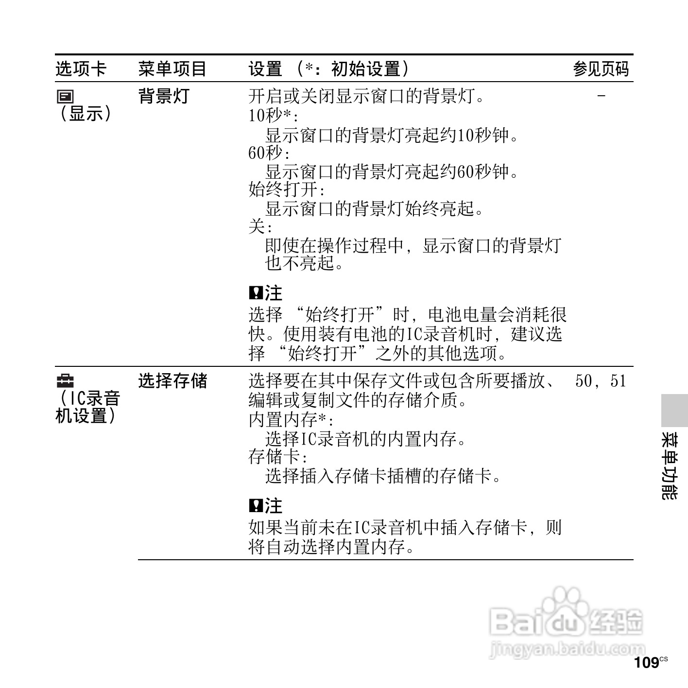 索尼ICD-SX813数码录音笔使用说明书:[11]