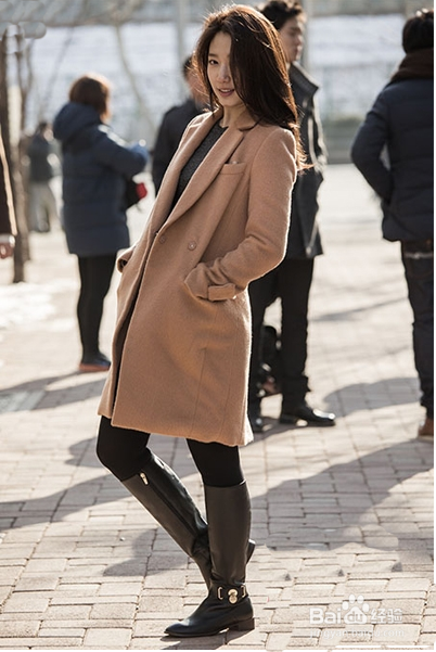 跟着朴信惠穿大衣 冬日做个清新小女人