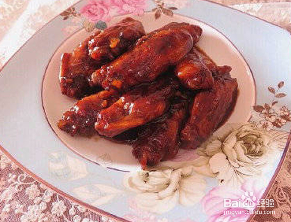 味道极棒的可乐鸡翅