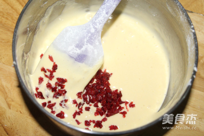 蔓越莓玛德琳蛋糕