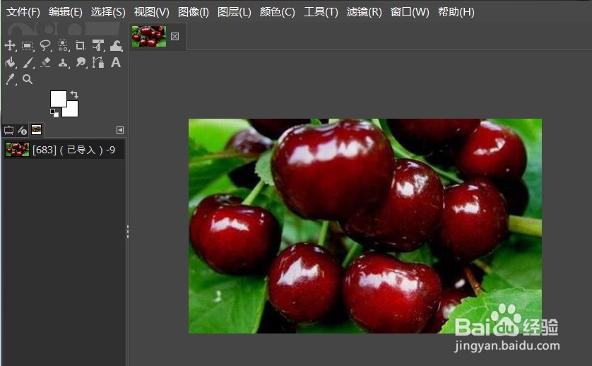 GIMP散布效果怎么设置