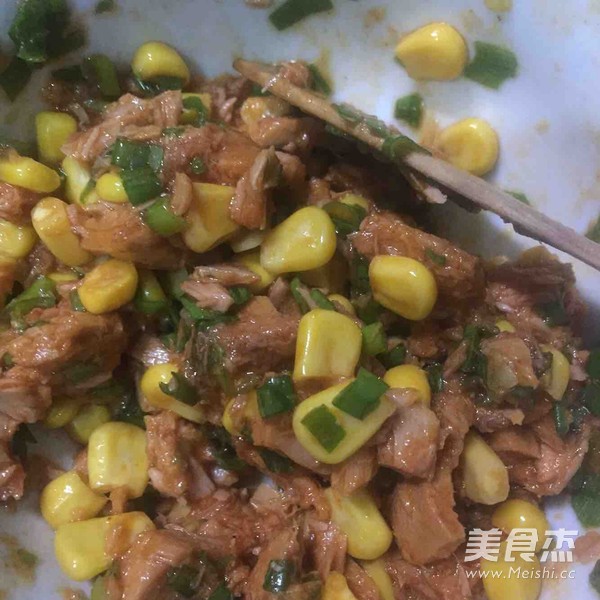 金枪鱼面包的做法