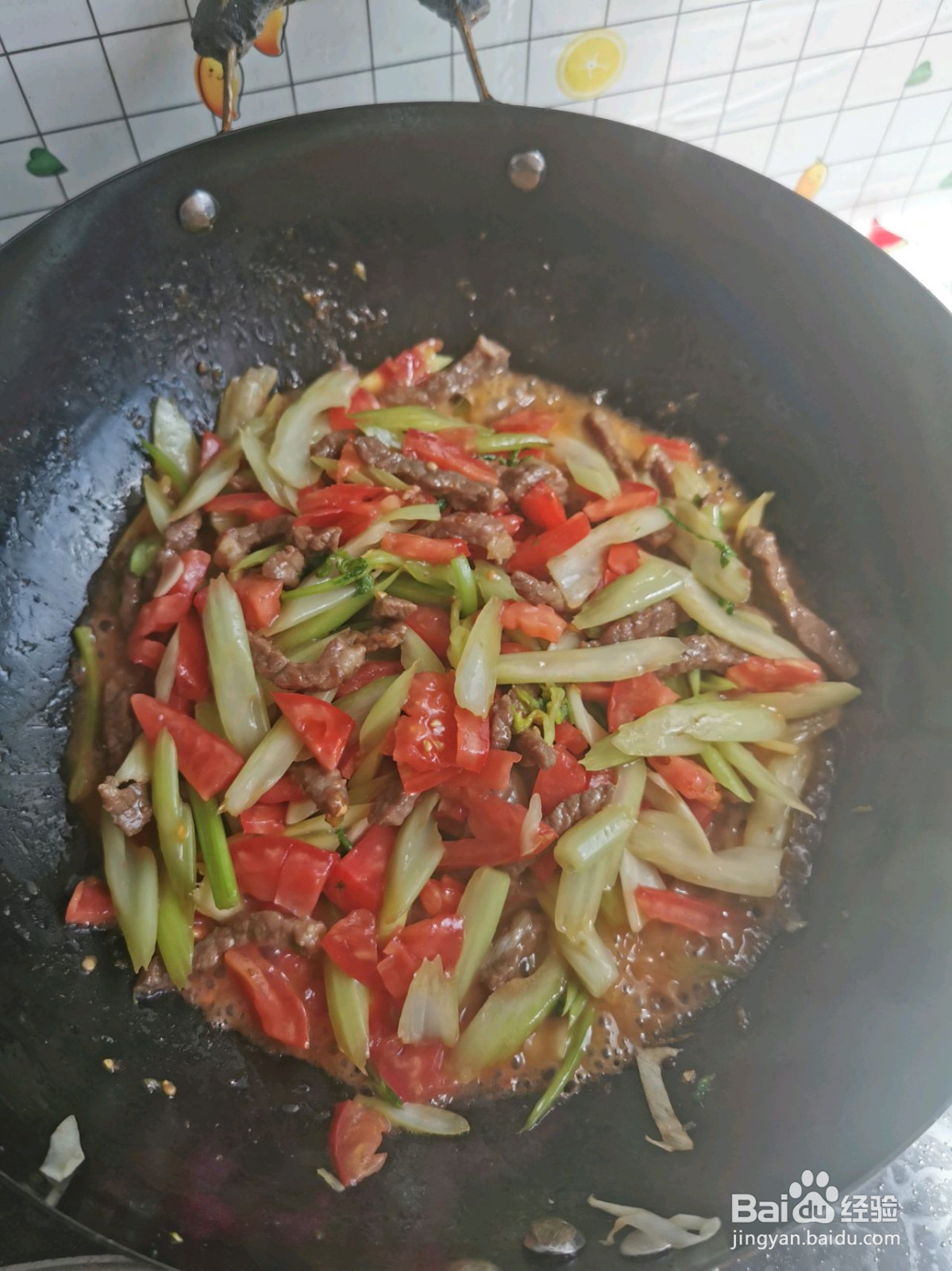 家常牛肉炒米粉的做法