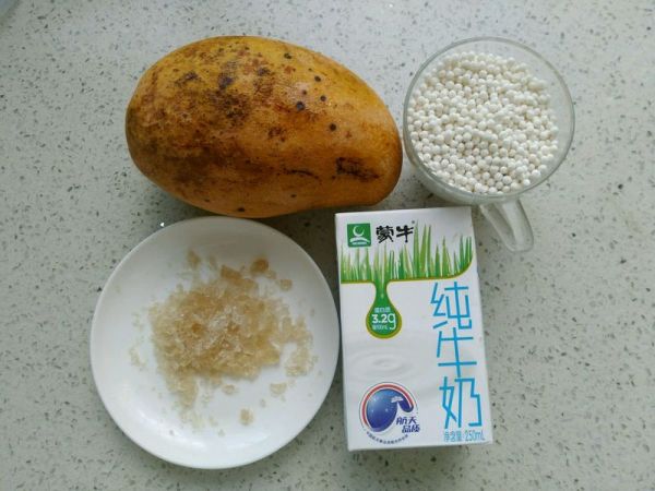 芒果牛奶西米露