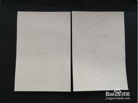 手工制作--立体纸杯玩具 小蝙蝠