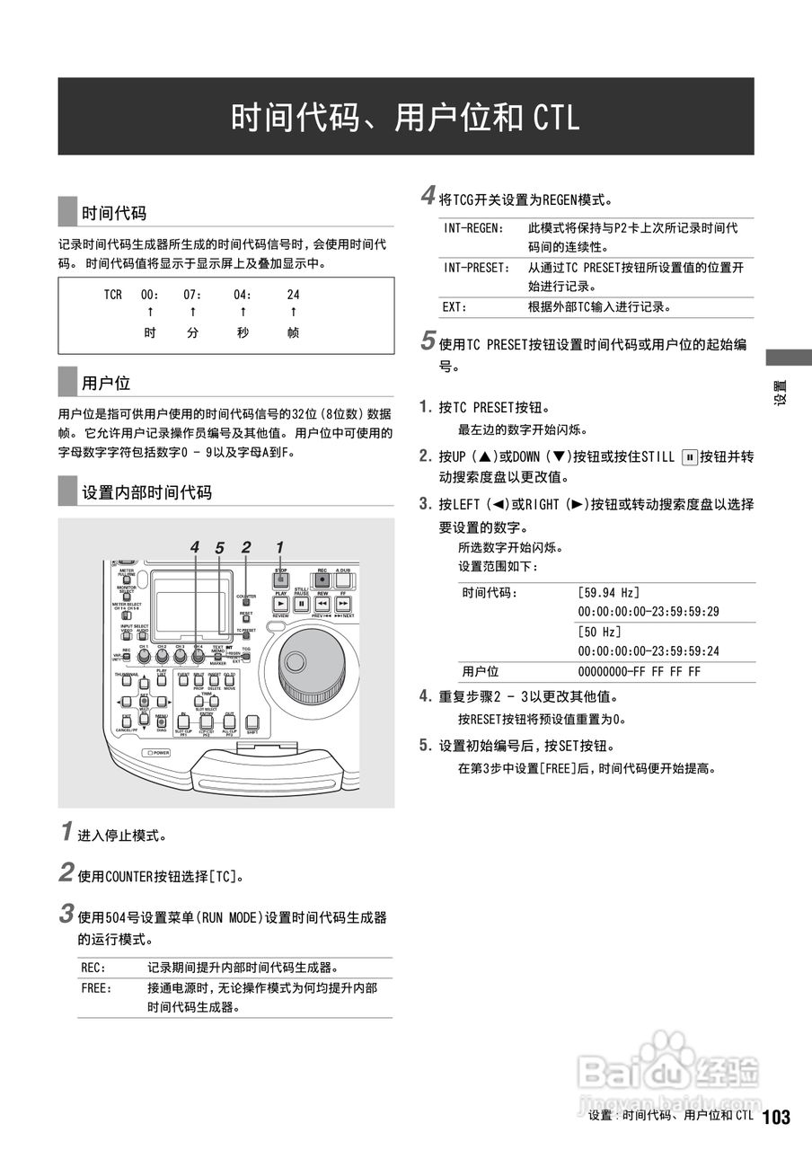 松下 AJ-HPM100MC编辑机操作手册:[11]