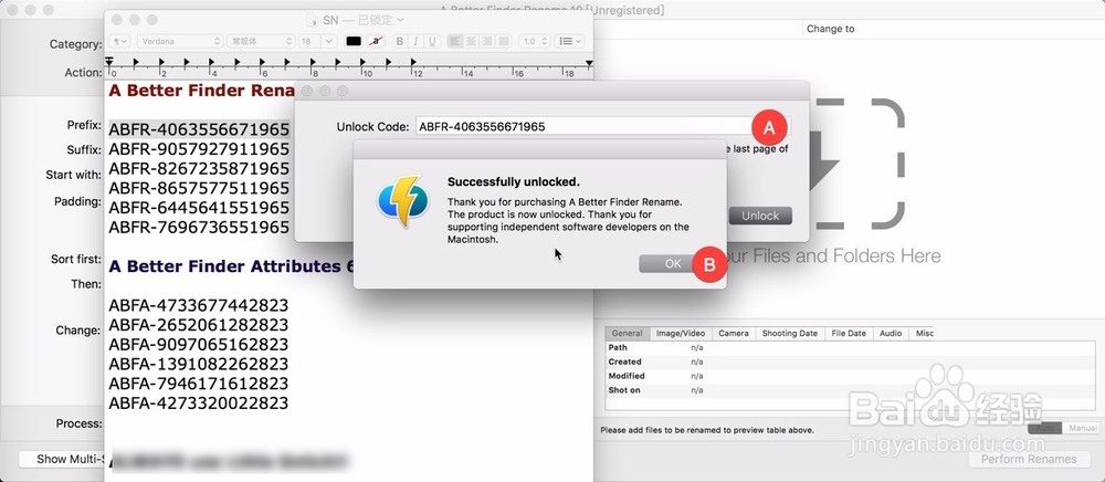 A Better Finder Rename for Mac怎么用教程