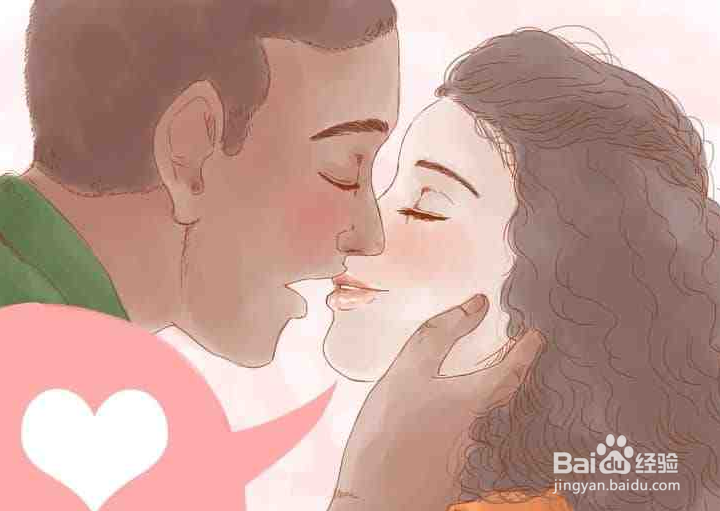 法式亲吻的方法