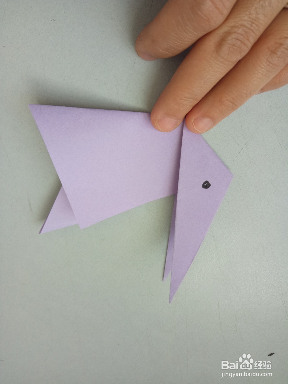 长耳朵兔的折法