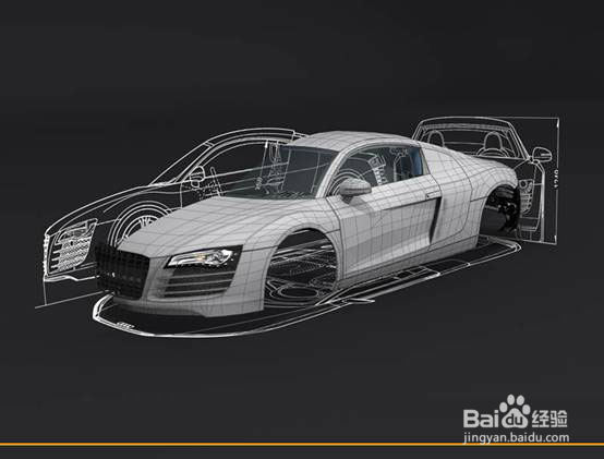 3ds Max打造荒漠游侠奥迪R8