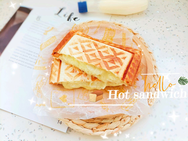 甜咸适口的爆浆香蕉三明治