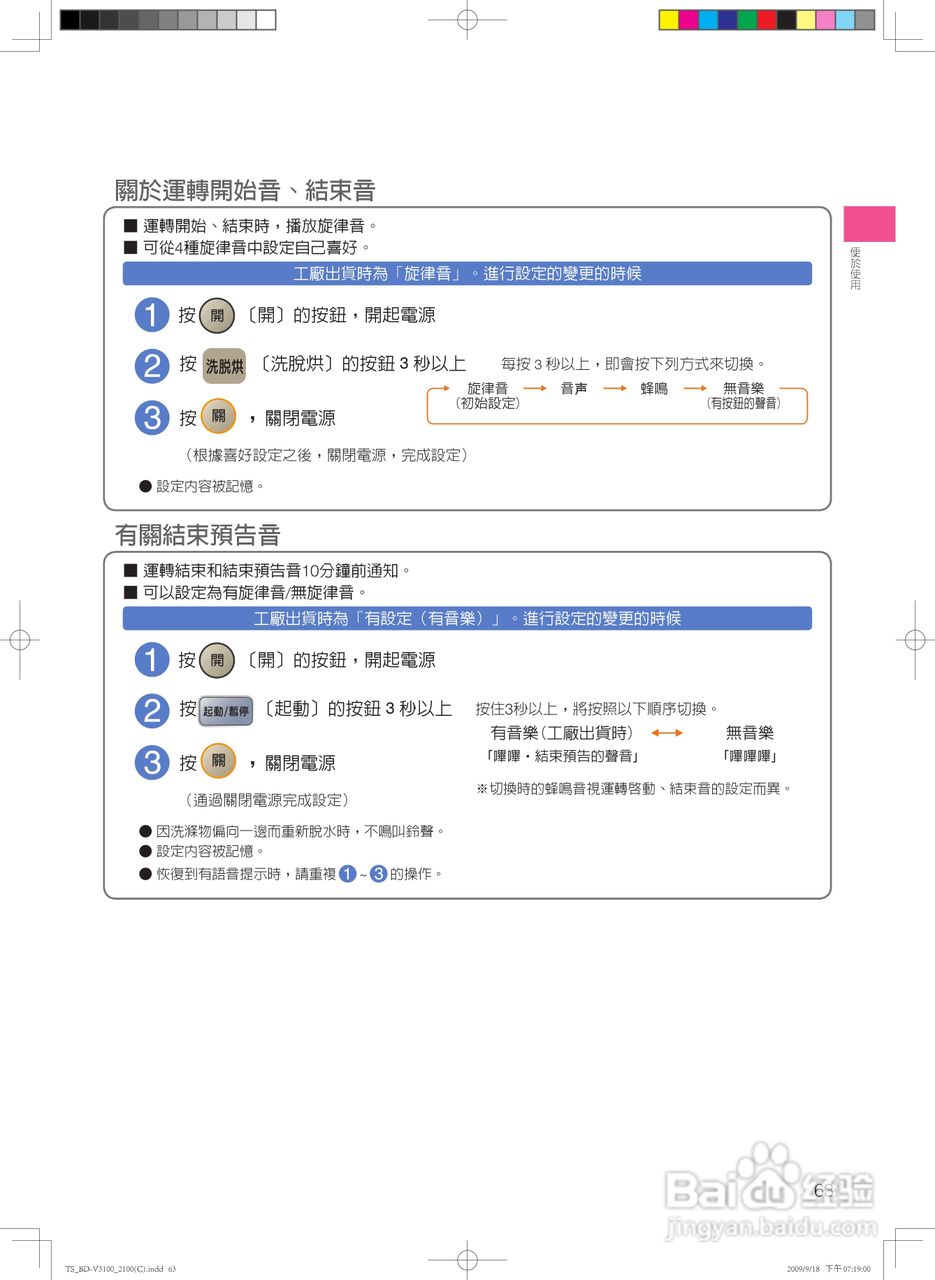 日立SF-BD2300TR洗衣机使用说明书:[7]