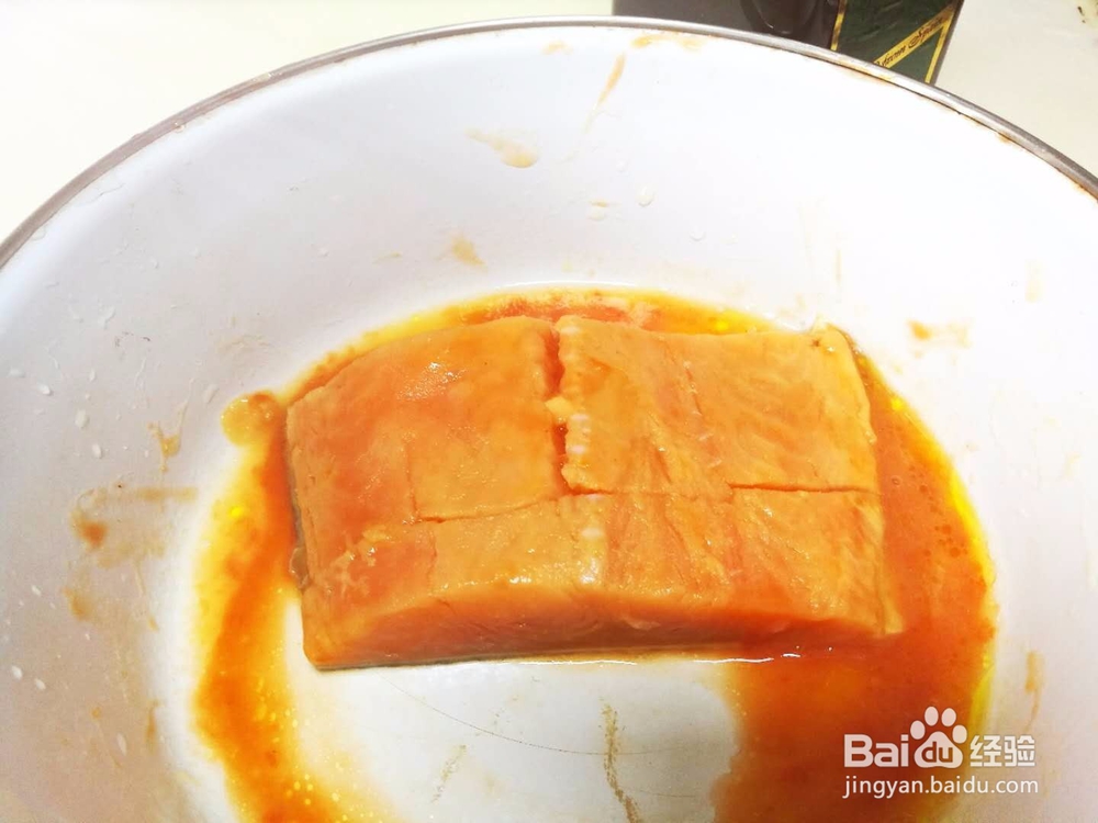 苗府香煎三文鱼的做法