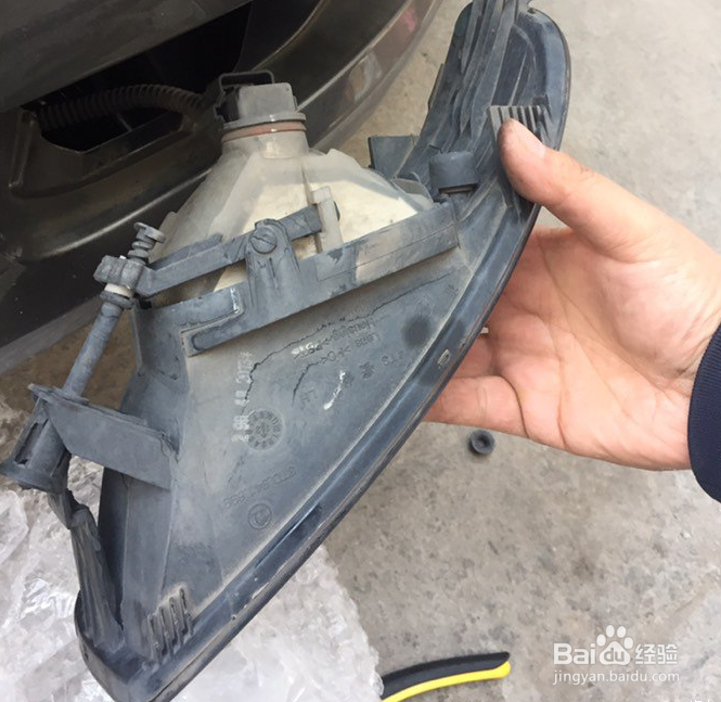 新速派怎么拆鸣笛喇叭