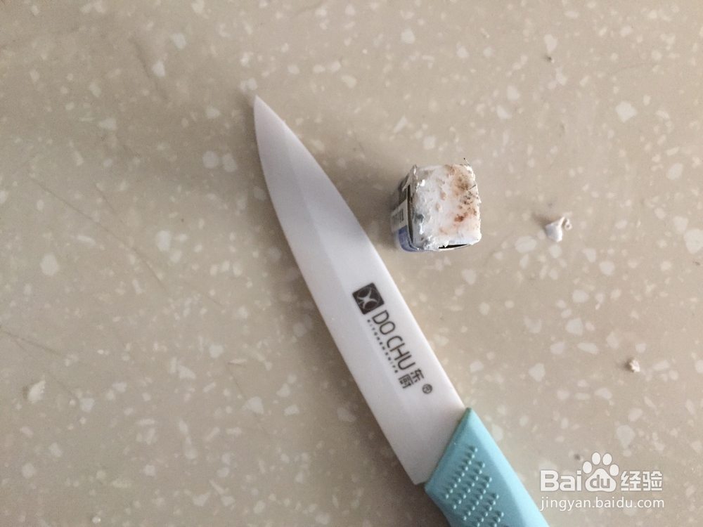 如何解决陶瓷刀吸色问题？