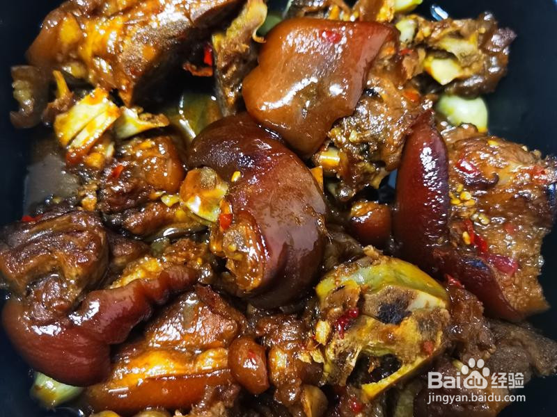 红烧猪蹄的做法