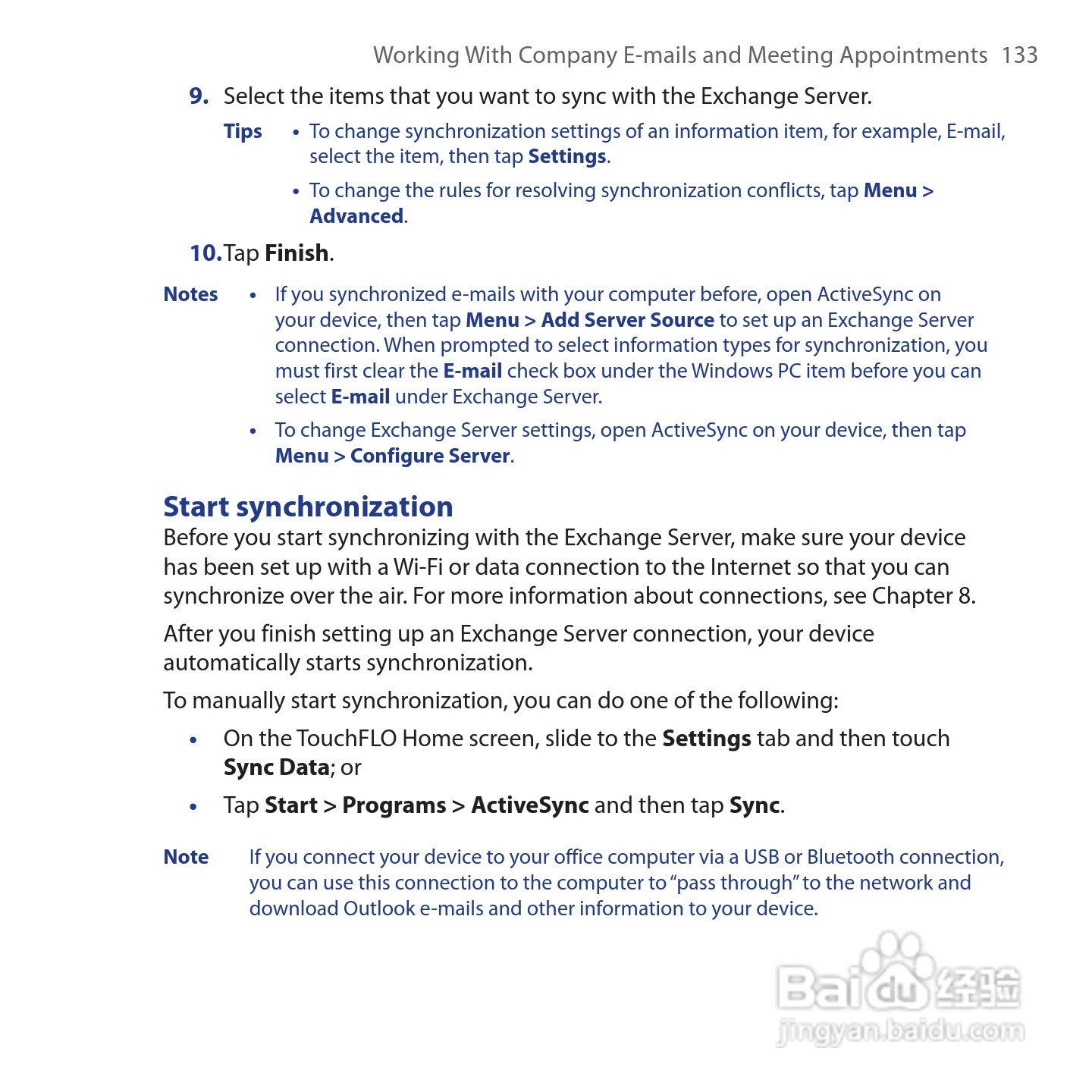HTC Touch Cruise手机说明书:[14]