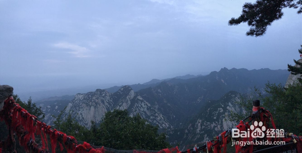 华山步行路线，华山重要景点
