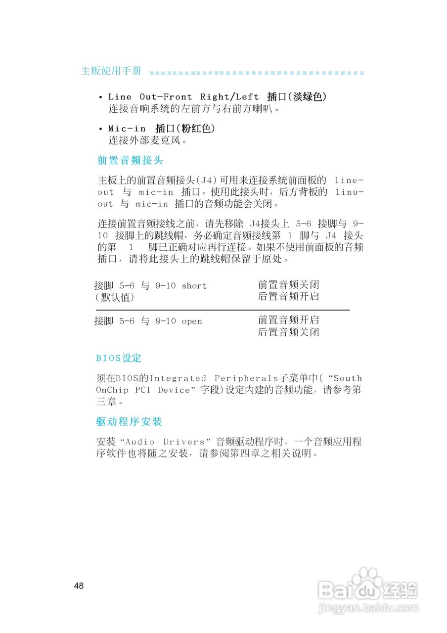 友通INF. RS482型主板说明书:[5]