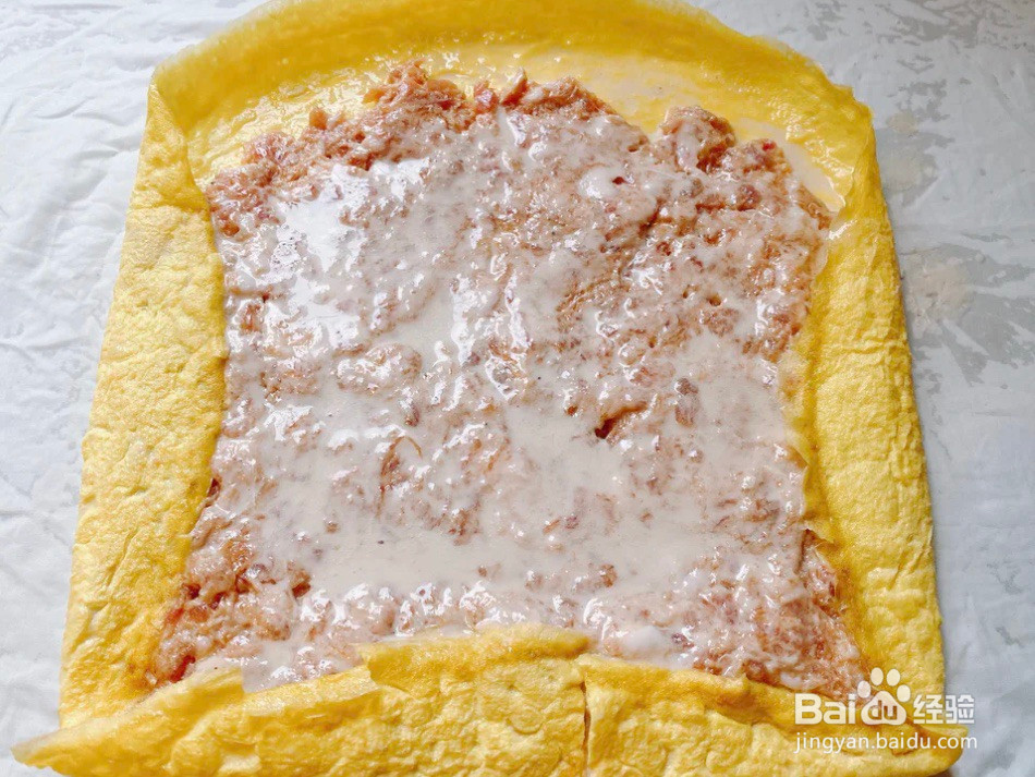 蛋卷肉的做法