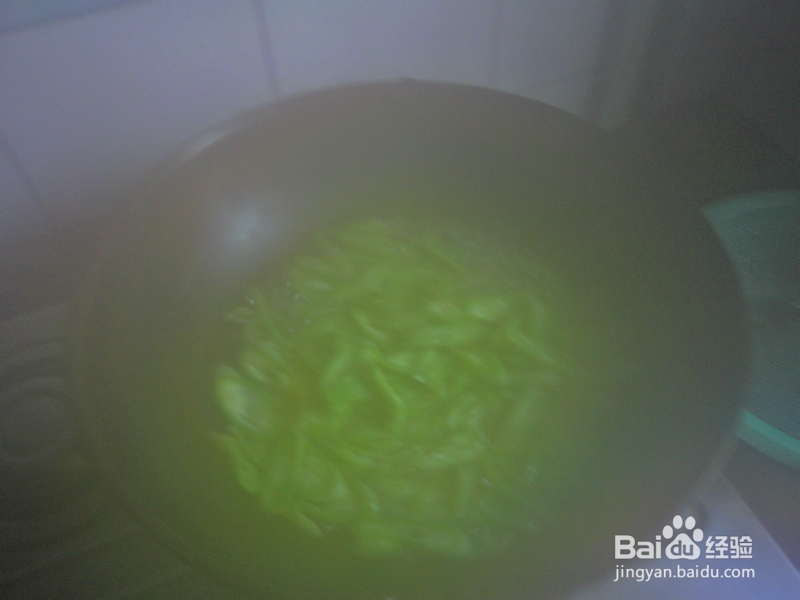 爽口的清炒蛇瓜