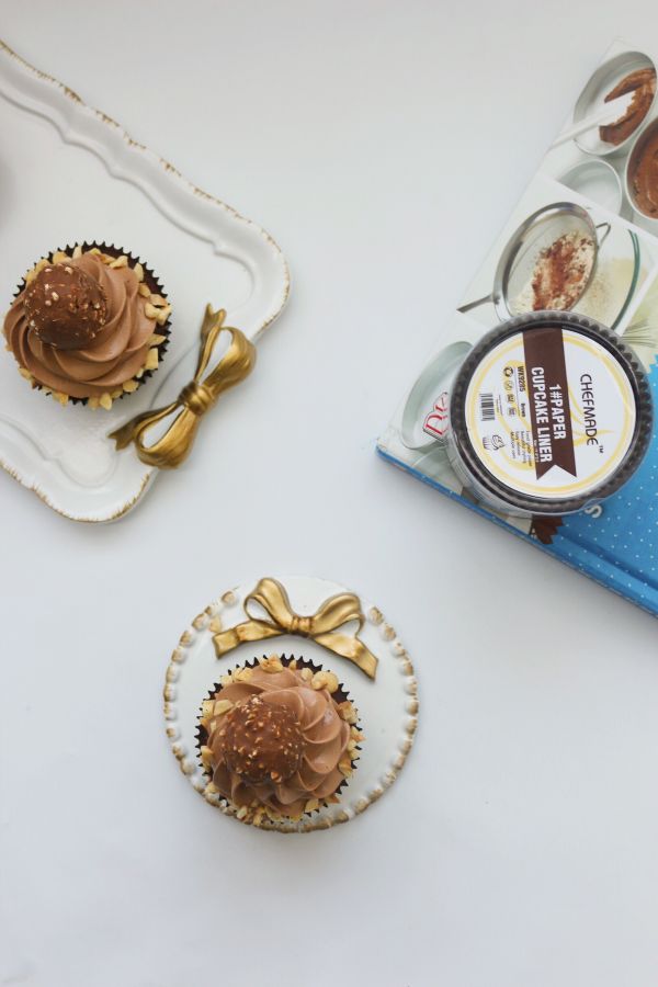 费列罗巧克力杯子蛋糕