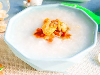 三彩鲜虾粥怎么做？