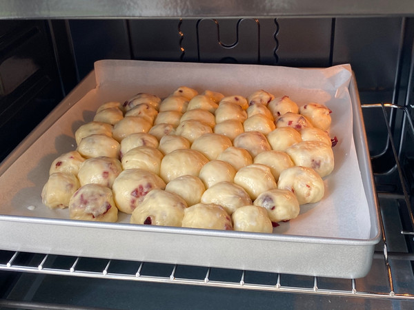 蔓越莓气泡面包