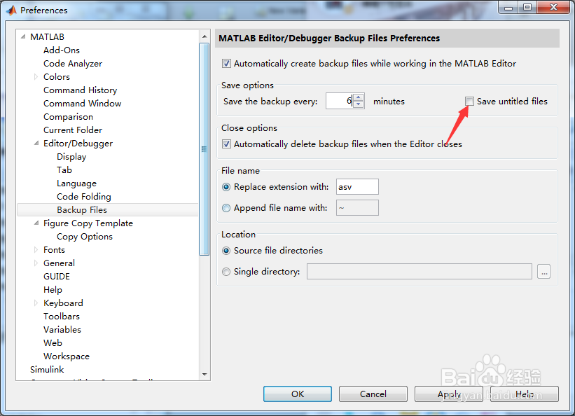 MATLAB R2015b怎么开启保存无标题文件