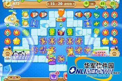 保卫萝卜3燃爆新春第八关攻略