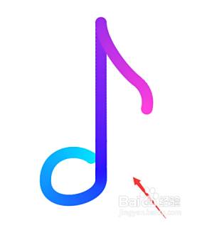 Iillustrator制作炫彩音符符号 图文教程 百度经验