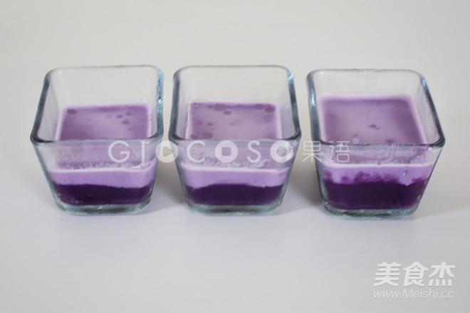 紫薯奶香羹的做法