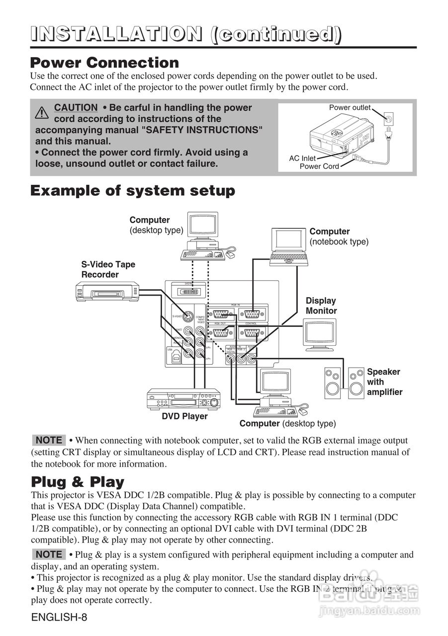 日立 CP-X990W投影机说明书:[1]